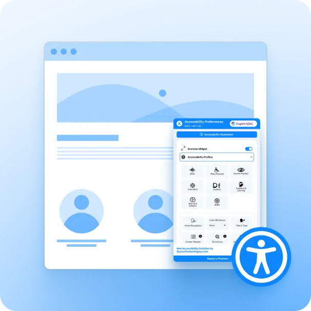 Match with your website’s look and feel